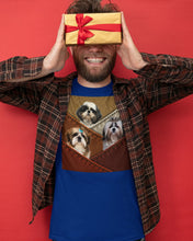 Load image into Gallery viewer, Three Cute Shih Tzu In Bag Gift For Dog Lovers Guys Tee
