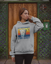 Load image into Gallery viewer, Lovely Phone Case Let The Evening Be-Gin Retro Vintage Hoodie
