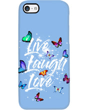 Load image into Gallery viewer, Butterfly Live Laugh Love Gift For Lover Phone case
