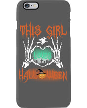 Load image into Gallery viewer, This Girl Loves Halloween Gift For Girls Phone case
