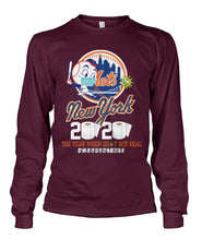 Load image into Gallery viewer, Lets New York The Year When Shot Got Real Custom Design Unisex Long Sleeve
