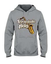Load image into Gallery viewer, Saxophone Hero Custom Design For Music Instrument  Lovers Hoodie
