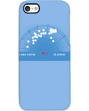 Load image into Gallery viewer, Pinpoint The Location In The Space Blue Phone case
