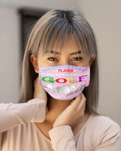 Load image into Gallery viewer, Golf Who Believes In Herself Gift For Sport Lovers Cloth Face Mask
