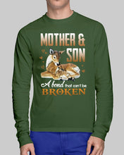 Load image into Gallery viewer, Mother And Son A Bond That Can't Be Broken Unisex Long Sleeve
