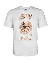 Load image into Gallery viewer, Labrador Retriever Gift For Dog Lovers Vintage Flower Guys V-Neck
