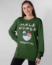 Load image into Gallery viewer, MAle Nurse Essential 2020 Unique Custom Design Unisex Long Sleeve
