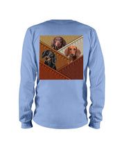 Load image into Gallery viewer, Three Cute Shih Tzu In Bag Gift For Dog Lovers Unisex Long Sleeve
