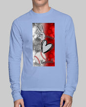 Load image into Gallery viewer, Baseball Peaceful Love Gift For Baseball Lovers Unisex Long Sleeve
