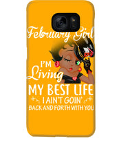 Load image into Gallery viewer, Betty Boop February Girl Living My Best Life Birthday Meaningful Gift Phone case
