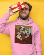 Load image into Gallery viewer, Three Cute Shih Tzu In Bag Gift For Dog Lovers Hoodie
