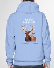 Load image into Gallery viewer, Custom Name Deers Gift For Boyfriend Till Our Last Breath Hoodie
