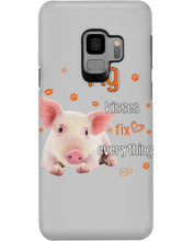 Load image into Gallery viewer, Pig Kisses Fix Everything Gift For Pig Lovers Phone case
