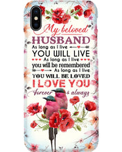 Load image into Gallery viewer, Birthday Gift For Husband Lovely Phone Case I Love You Always Phone case
