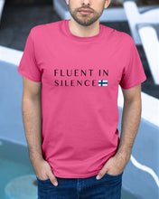 Load image into Gallery viewer, Fluent In Silence Custom Design For Personalized Nation Gift Guys Tee
