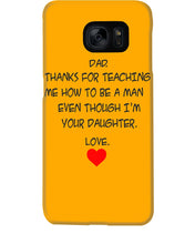 Load image into Gallery viewer, Thanks For Teaching Me How To Be A Man Phone case
