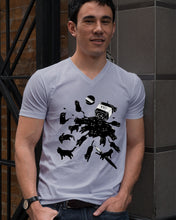 Load image into Gallery viewer, Cats Ink Funny Design Gift For Cats Lovers Guys V-Neck
