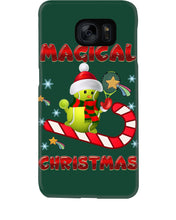 Load image into Gallery viewer, Tennis Players Magical Christmas Snowman Gift For Women Phone case
