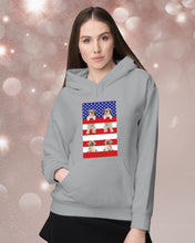 Load image into Gallery viewer, America USA FLag In My Heart Shih Tzu Gift For Dog Lovers Hoodie
