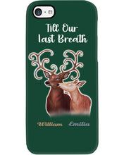 Load image into Gallery viewer, Custom Name Deers Gift For Boyfriend Till Our Last Breath Phone case
