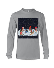 Load image into Gallery viewer, Night Christmas Chihuahua Cool Weather Gift For Dog Lovers Unisex Long Sleeve
