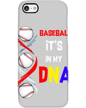 Load image into Gallery viewer, Baseball Be My DNA Gift For Sport Lovers Phone case
