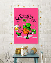 Load image into Gallery viewer, Basketball Saint Patrick's Day Gift For Basketball Lovers Vertical Poster
