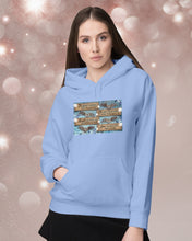 Load image into Gallery viewer, Do What Makes You Happy With Bats Gift For Girls Hoodie
