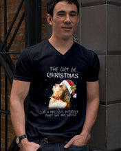 Load image into Gallery viewer, We Are Loved Shih Tzu Gift For Dog Lovers Guys V-Neck
