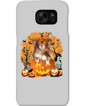 Load image into Gallery viewer, Chihuahua Book Pumpkin Halloween Gift For Dog Lovers Phone case
