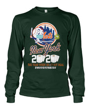 Load image into Gallery viewer, Lets New York The Year When Shot Got Real Custom Design Unisex Long Sleeve
