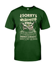 Load image into Gallery viewer, I'm Already Taken By A Sexy Crazy Woman Custom Design Guys Tee
