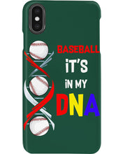 Load image into Gallery viewer, Baseball Be My DNA Gift For Sport Lovers Phone case

