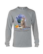 Load image into Gallery viewer, Cat With Coffee Is The Satisfaction Gift For Cat Lovers Unisex Long Sleeve
