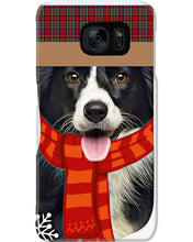 Load image into Gallery viewer, Santa Border Collie In Stock Gift For Dog Lovers Phone case
