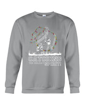 Load image into Gallery viewer, Baseball Catching The Holiday Spirit Gift For Baseball Players Sweatshirt
