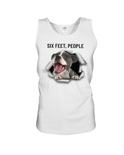 Load image into Gallery viewer, Pitbull Six Feet People Gift For Pitbull Lovers Unisex Tank Top
