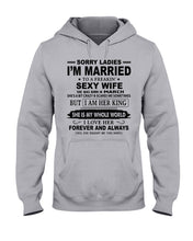Load image into Gallery viewer, I'm Married To  March    Freaking Sexy Wife Trending For Birthday Gift Hoodie
