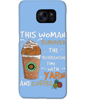 Load image into Gallery viewer, The Quarantine Time With Yarn And Coffee Gift For Women Phone case
