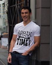 Load image into Gallery viewer, Break Bone Time White Background Gift For Women Guys V-Neck
