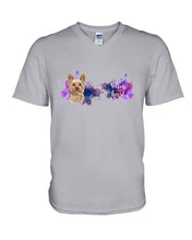 Load image into Gallery viewer, Yorkshire Terrier Follow Your Heart  Gift For Dog Lovers Guys V-Neck
