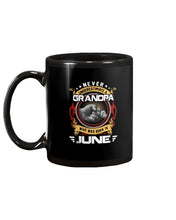 Load image into Gallery viewer, Never Underestimate   A June  Grandpa Trending For Birthday Gift Mug
