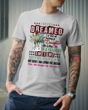 Load image into Gallery viewer, Protea Being A Daughter In Law Of A Freaking Awesome Mother In Law Gift For Women Guys Tee
