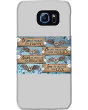 Load image into Gallery viewer, Do What Makes You Happy With Bats Gift For Girls Phone case
