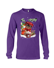 Load image into Gallery viewer, Yorkshire Terrier Loves Drinking Hot Latte Gift For Dog Lovers Unisex Long Sleeve
