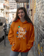 Load image into Gallery viewer, Butterfly Live Laugh Love Gift For Lover Hoodie
