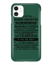 Load image into Gallery viewer, Increible Esposa Nacida En Diciembre Birthday Meaningful Gift Phone case
