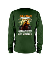 Load image into Gallery viewer, Birthday Gift For July Man You Know My Name Not My Story Trending Unisex Long Sleeve

