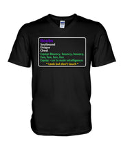 Load image into Gallery viewer, Boobs Unique Chest Equip Bouncy Custom Design Gift For Friends Guys V-Neck
