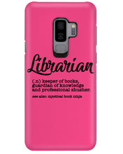 Load image into Gallery viewer, Librarian Keeper Of Books Guardian Of Knowledge Custom Gift For Librarian Phone case
